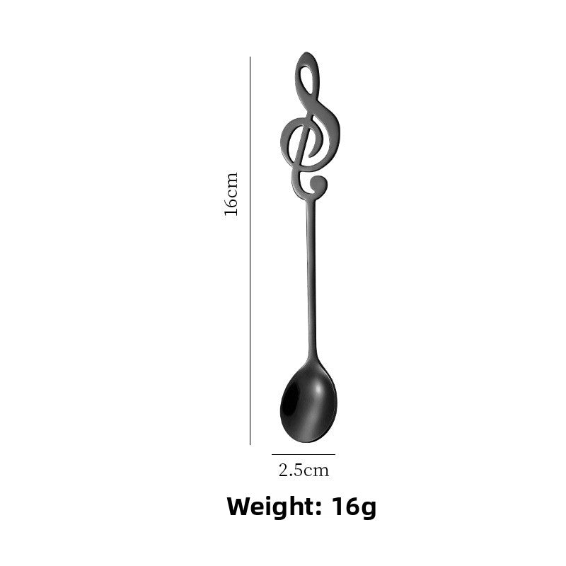 Creative Musical Note Stainless Steel Spoon