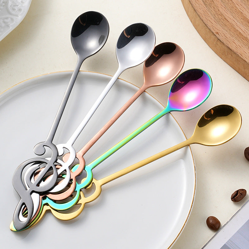 Creative Musical Note Stainless Steel Spoon