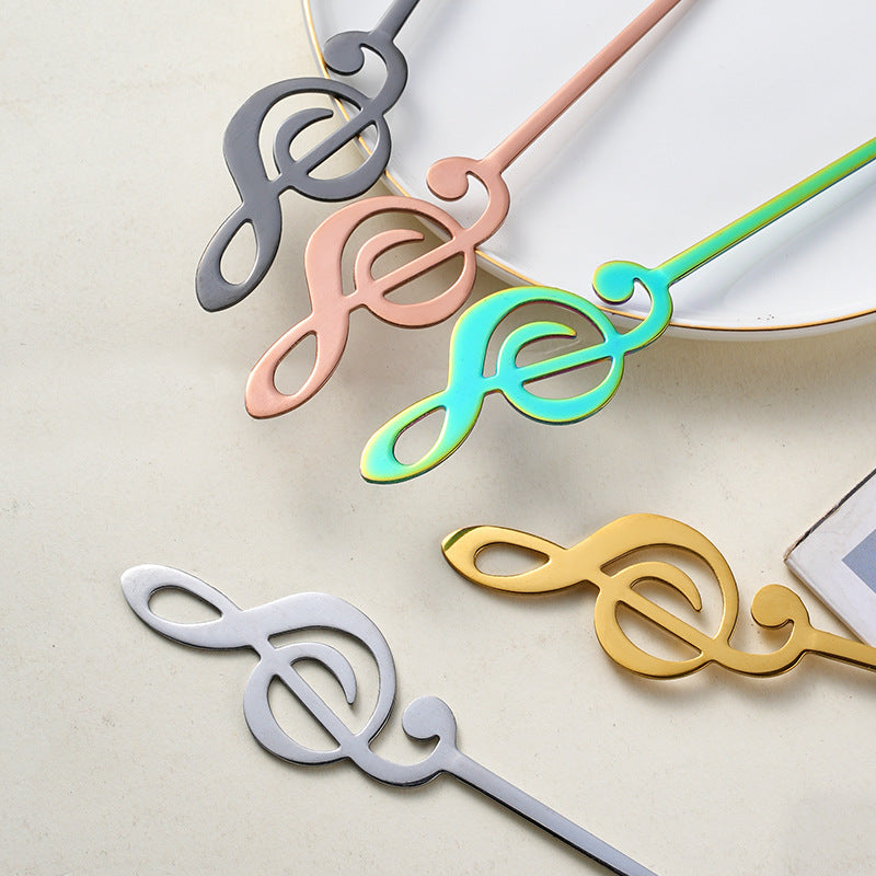Creative Musical Note Stainless Steel Spoon