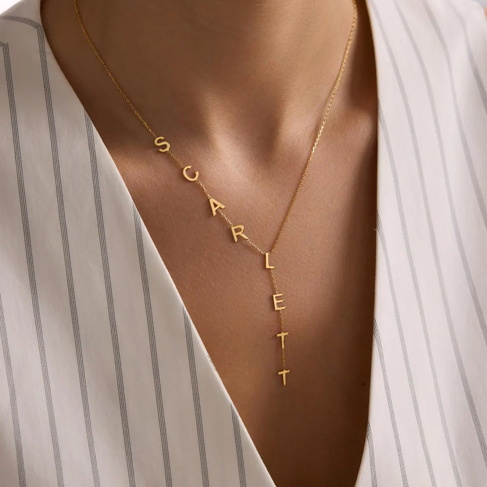 Creative Name Necklace Chain