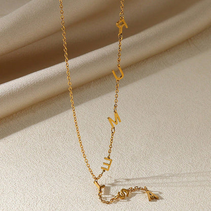 Creative Name Necklace Chain
