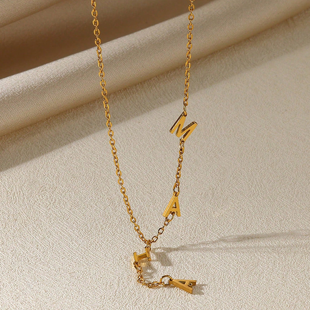 Creative Name Necklace Chain