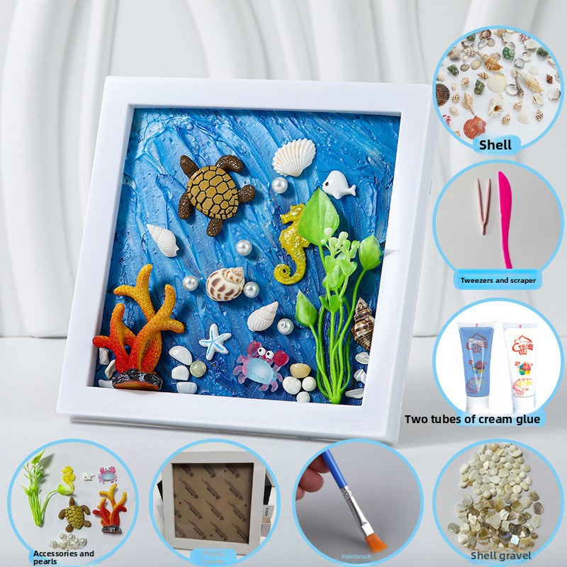 Creative Ocean Texture Painting DIY Kit