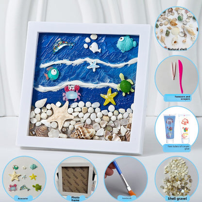 Creative Ocean Texture Painting DIY Kit