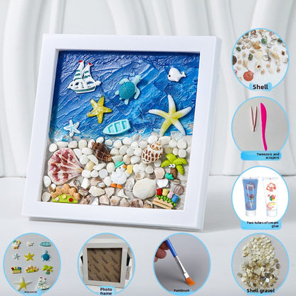 Creative Ocean Texture Painting DIY Kit