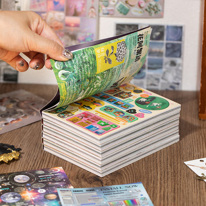 Creative Pattern Sticker Book