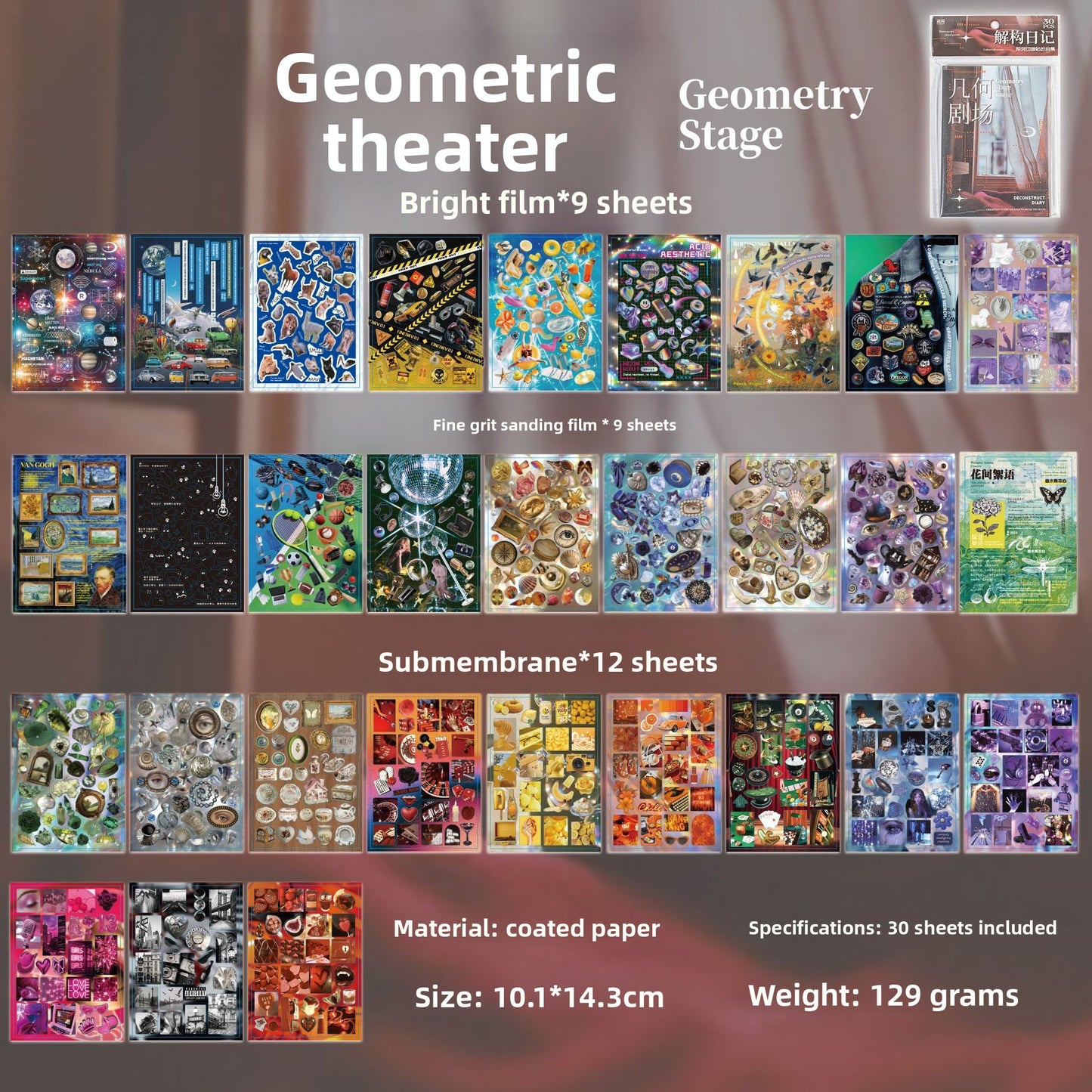 Creative Pattern Sticker Book
