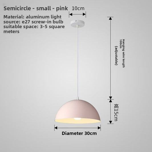 Creative pendant light shade minimalist pendant light