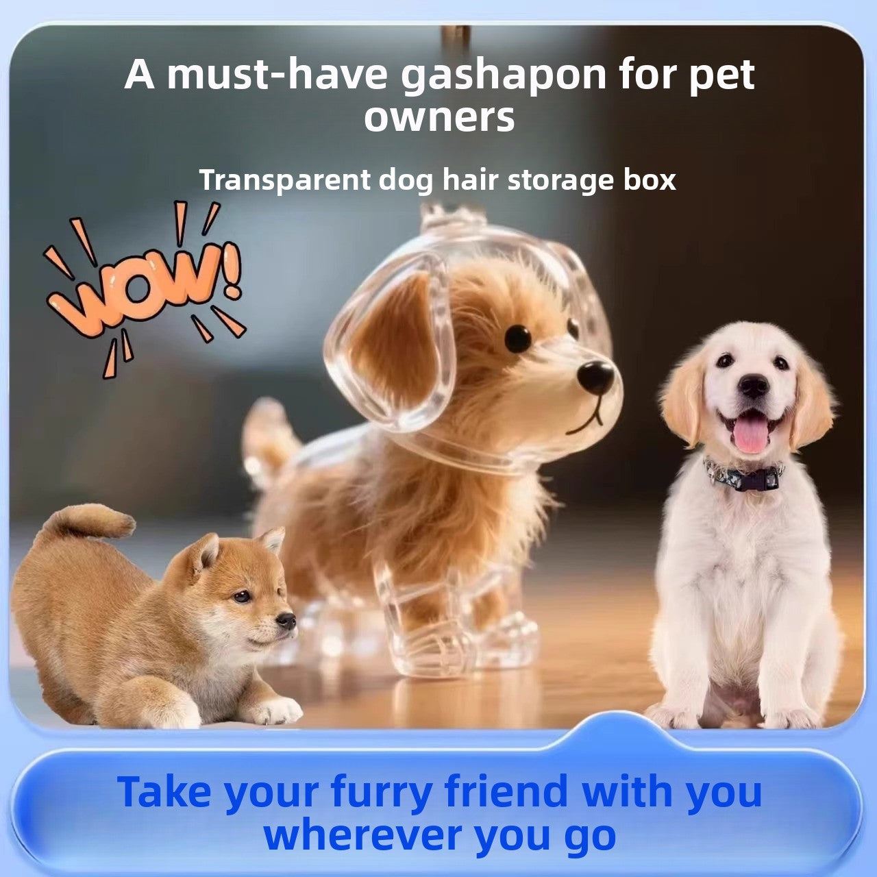 Creative Pet Keychain
