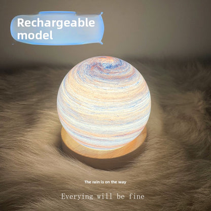 Creative Planet Night Light with Dimmable LED