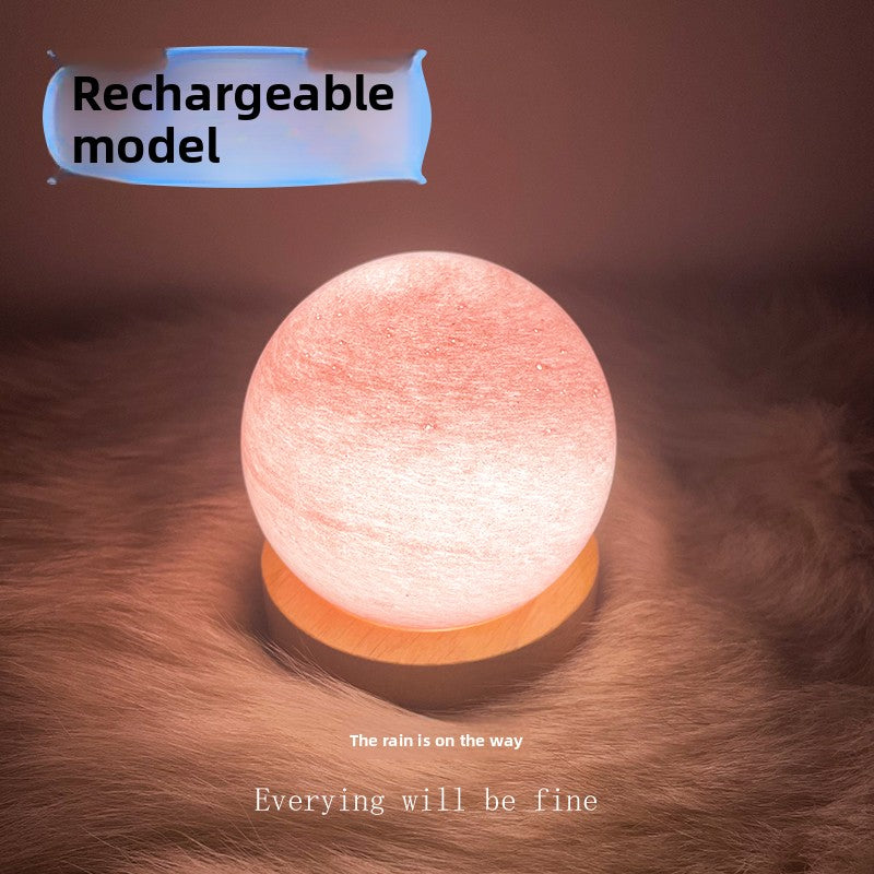 Creative Planet Night Light with Dimmable LED