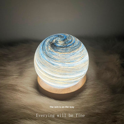 Creative Planet Night Light with Dimmable LED