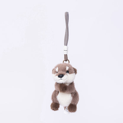 Creative Plush Toys Praying Otter Doll Simulation