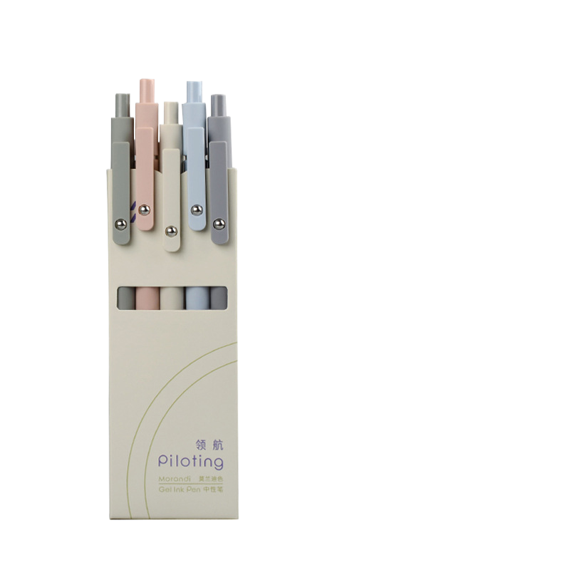 Creative Push Gel Pen in Morandi Colors