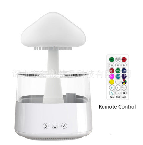 Creative Rain Cloud Humidifier with LED Light