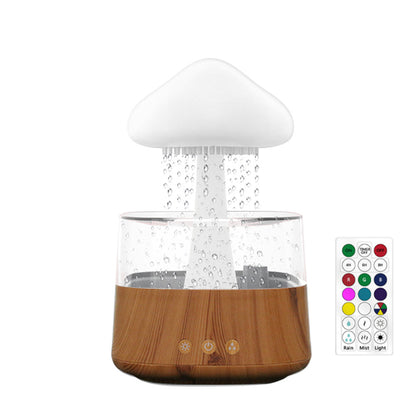 Creative Rain Cloud Humidifier with LED Light