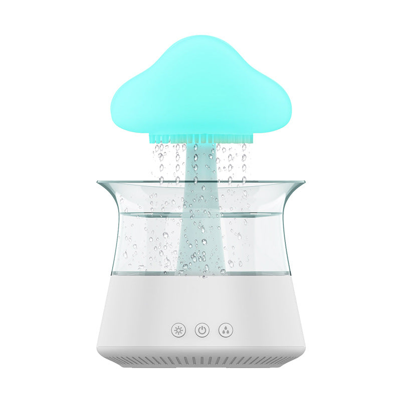 Creative Rain Cloud Humidifier with LED Light