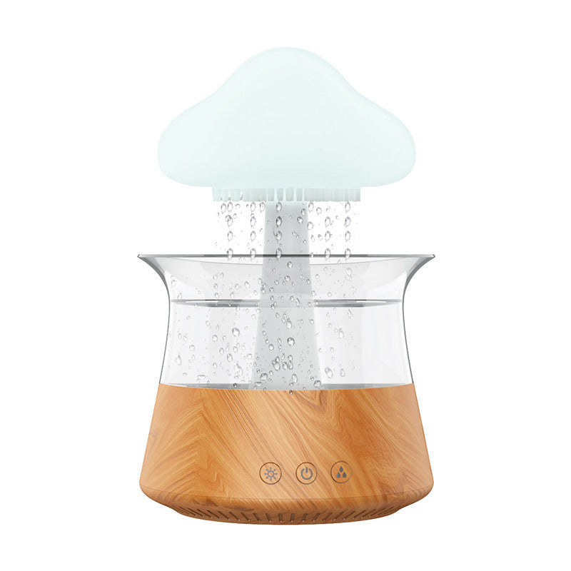 Creative Rain Cloud Humidifier with LED Light