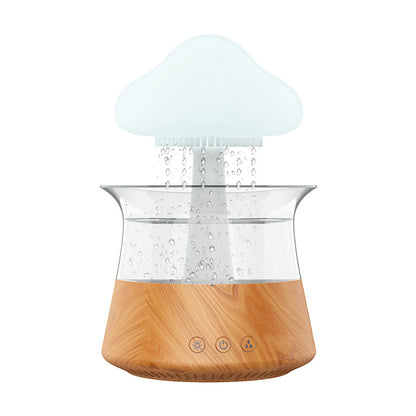 Creative Rain Cloud Humidifier with LED Light