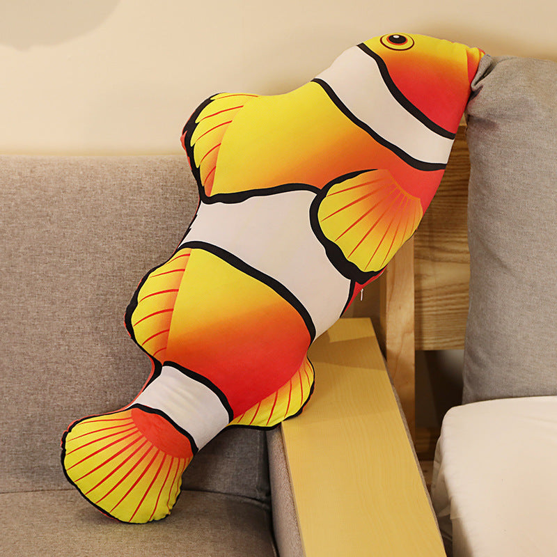 Creative Realistic Fish Pillow, Crucian Carp and Carp Plush Toy