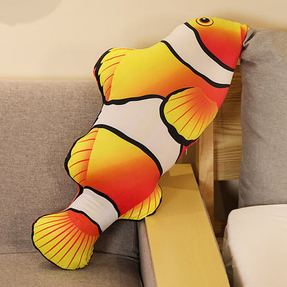 Creative Realistic Fish Pillow, Crucian Carp and Carp Plush Toy