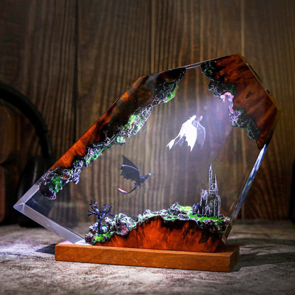 Creative Resin Night Light Bedroom Bedside Lamp Bohemian Style Home Decoration Ornaments Crafts Hot Sale