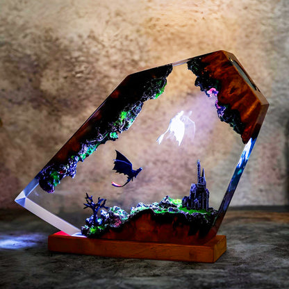 Creative Resin Night Light Bedroom Bedside Lamp Bohemian Style Home Decoration Ornaments Crafts Hot Sale