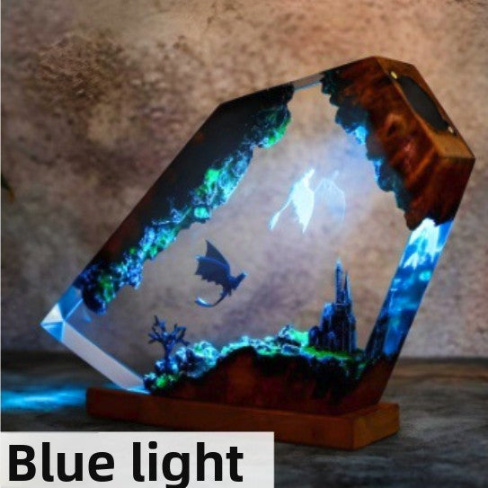 Creative Resin Night Light Bedroom Bedside Lamp Bohemian Style Home Decoration Ornaments Crafts Hot Sale