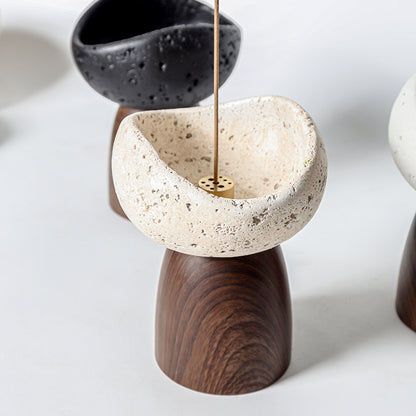 Creative Retro Cement Incense Holder