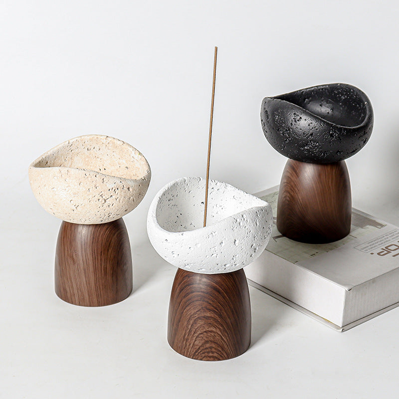 Creative Retro Cement Incense Holder