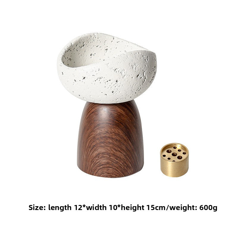 Creative Retro Cement Incense Holder