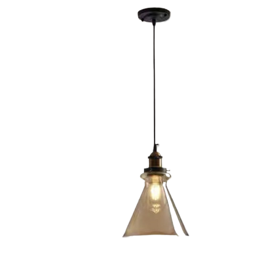 Creative retro glass chandelier