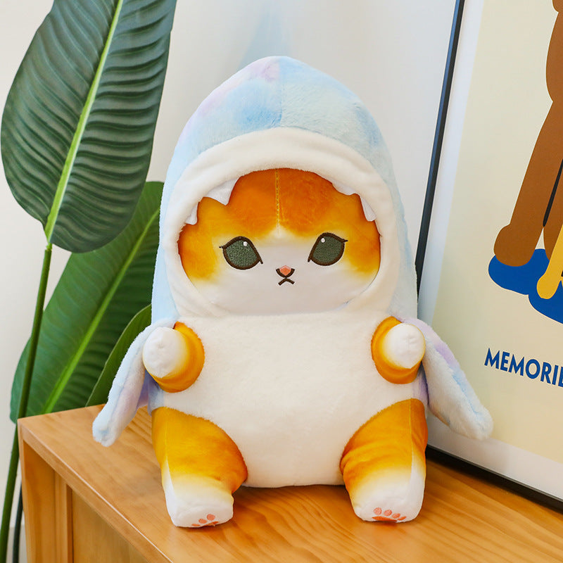 Creative Shark Cat Plush Toy for Kids