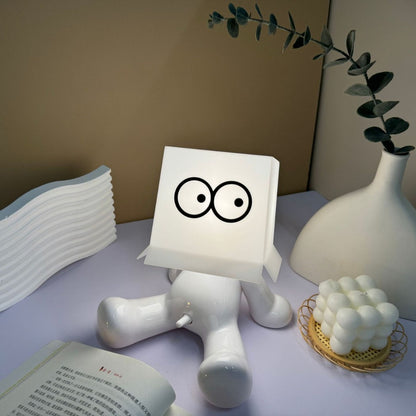Creative Shy Boy USB Rechargeable Night Light