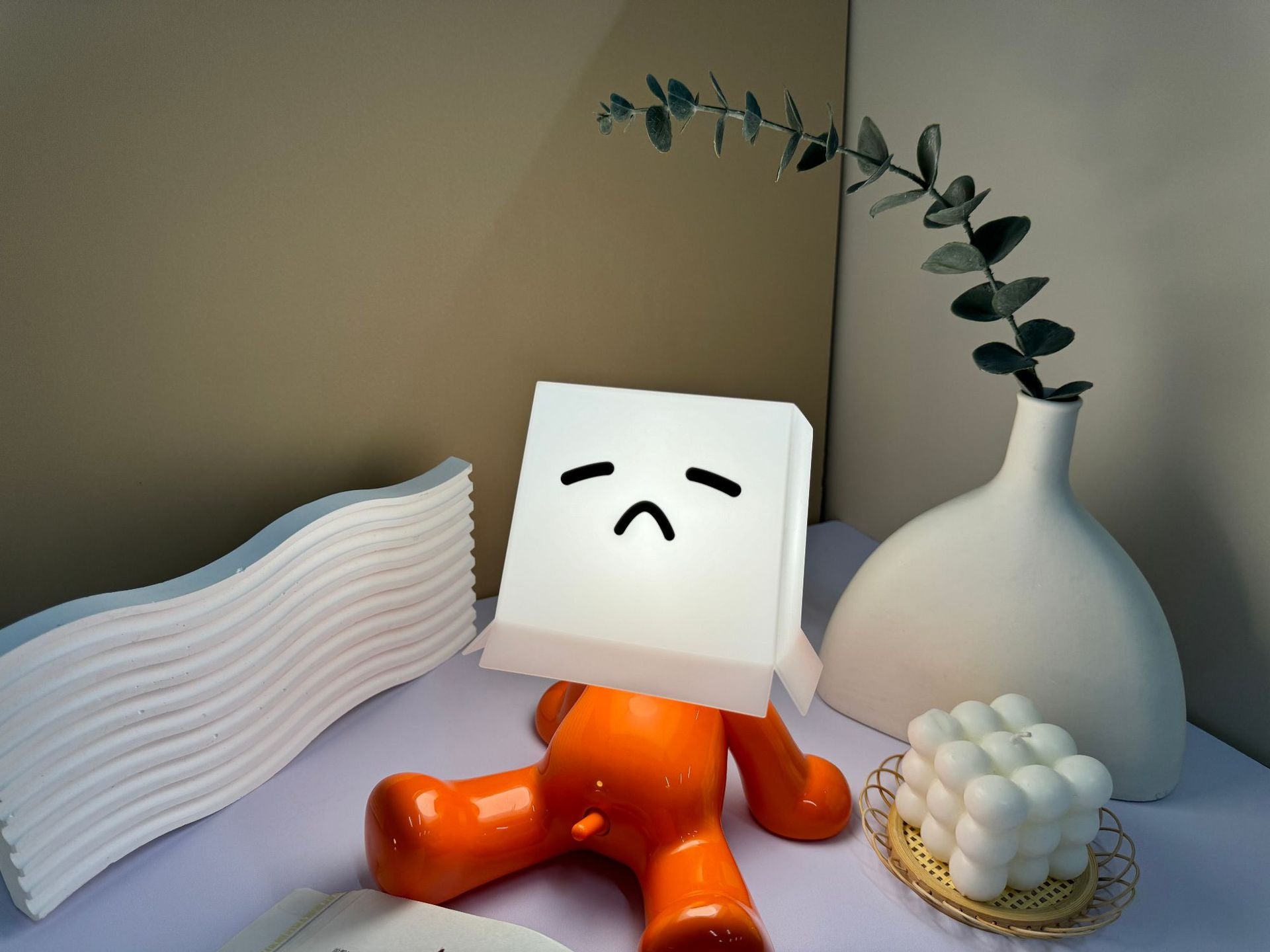 Creative Shy Boy USB Rechargeable Night Light