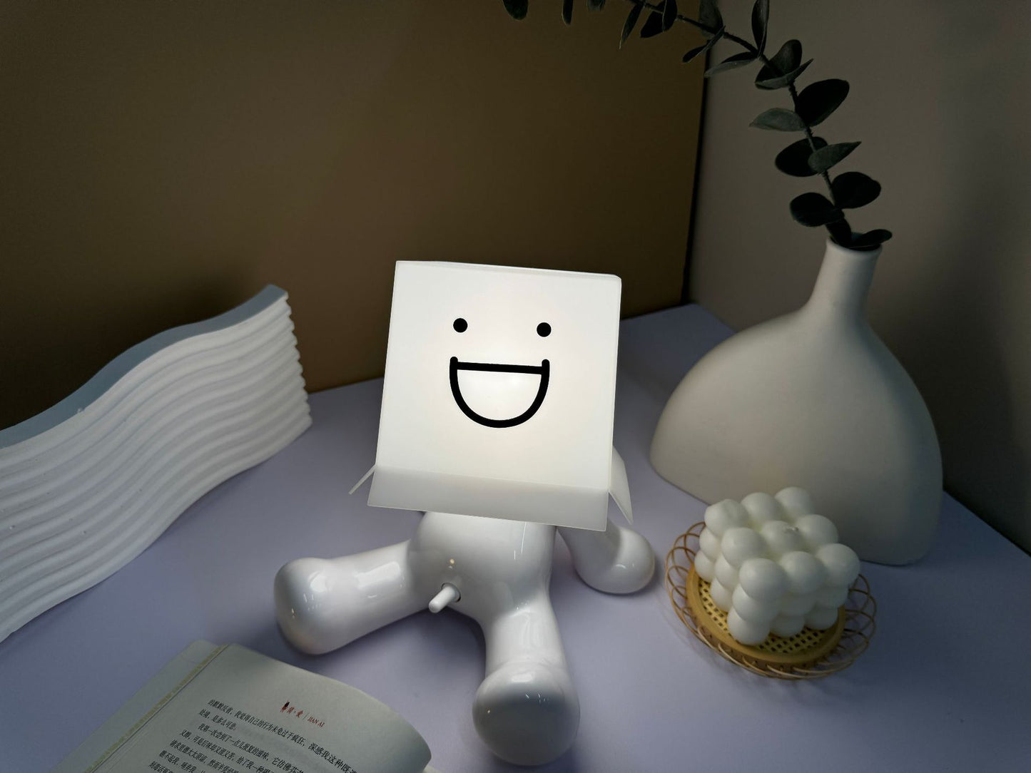 Creative Shy Boy USB Rechargeable Night Light