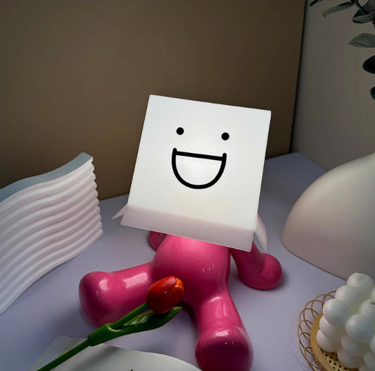 Creative Shy Boy USB Rechargeable Night Light