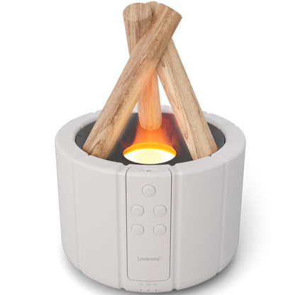 Creative simulation flame humidifier