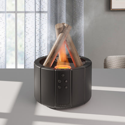 Creative simulation flame humidifier