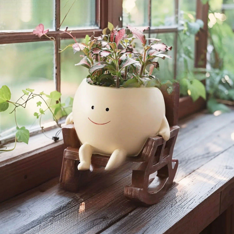 Creative small flower pot