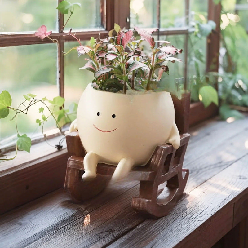 Creative small flower pot
