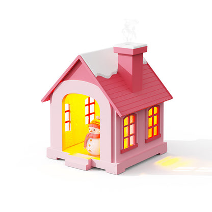Creative Snow House USB Humidifier with Nightlight