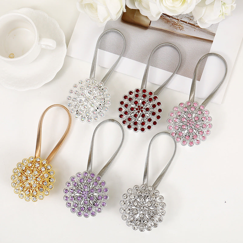 Creative Spring Window Tiebacks