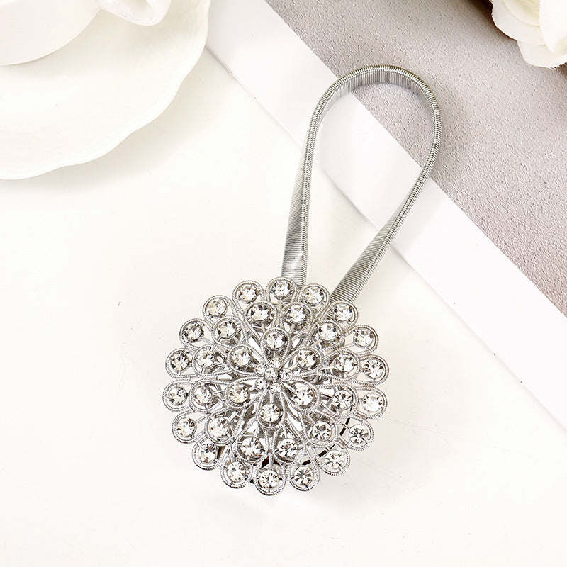 Creative Spring Window Tiebacks