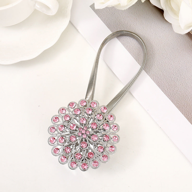 Creative Spring Window Tiebacks