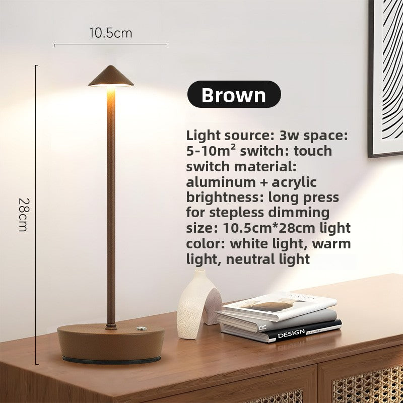 Creative Steeple Rechargeable Table Lamp