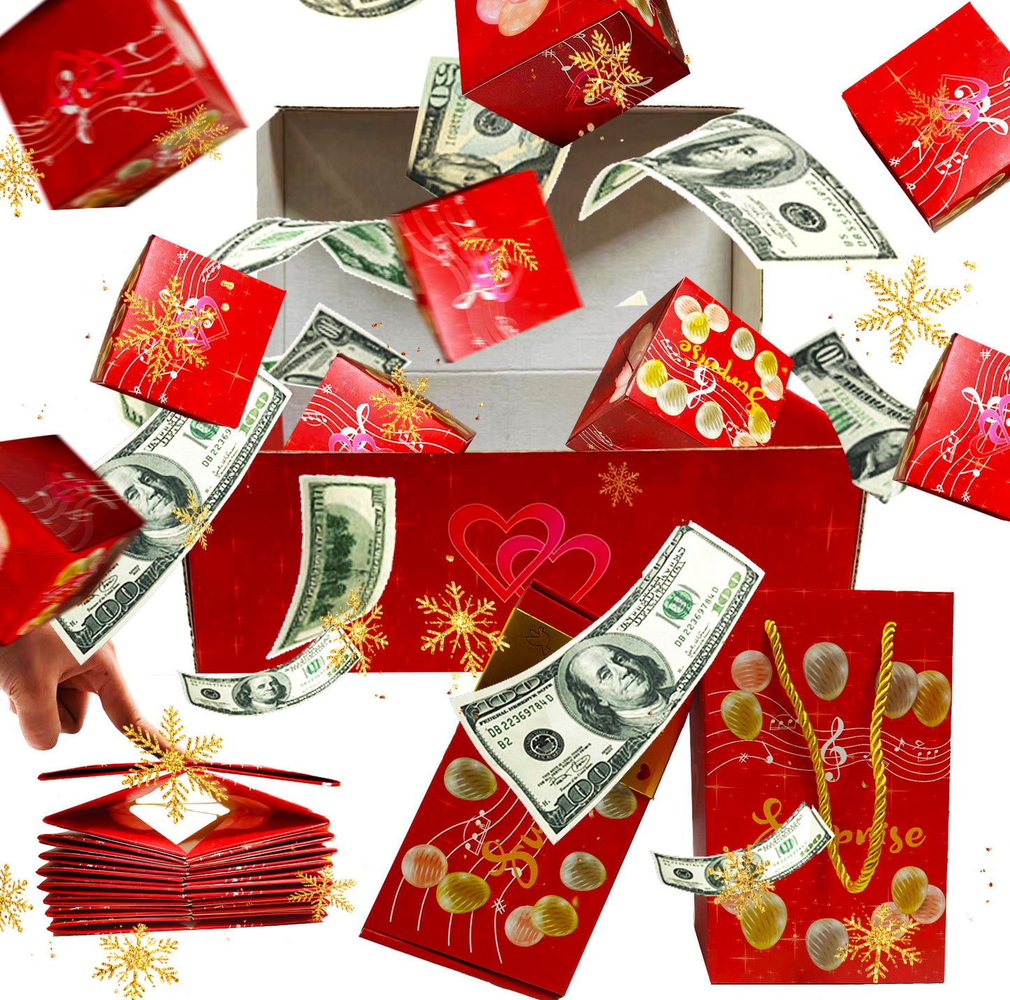 Creative Surprise Jumping Gift Box