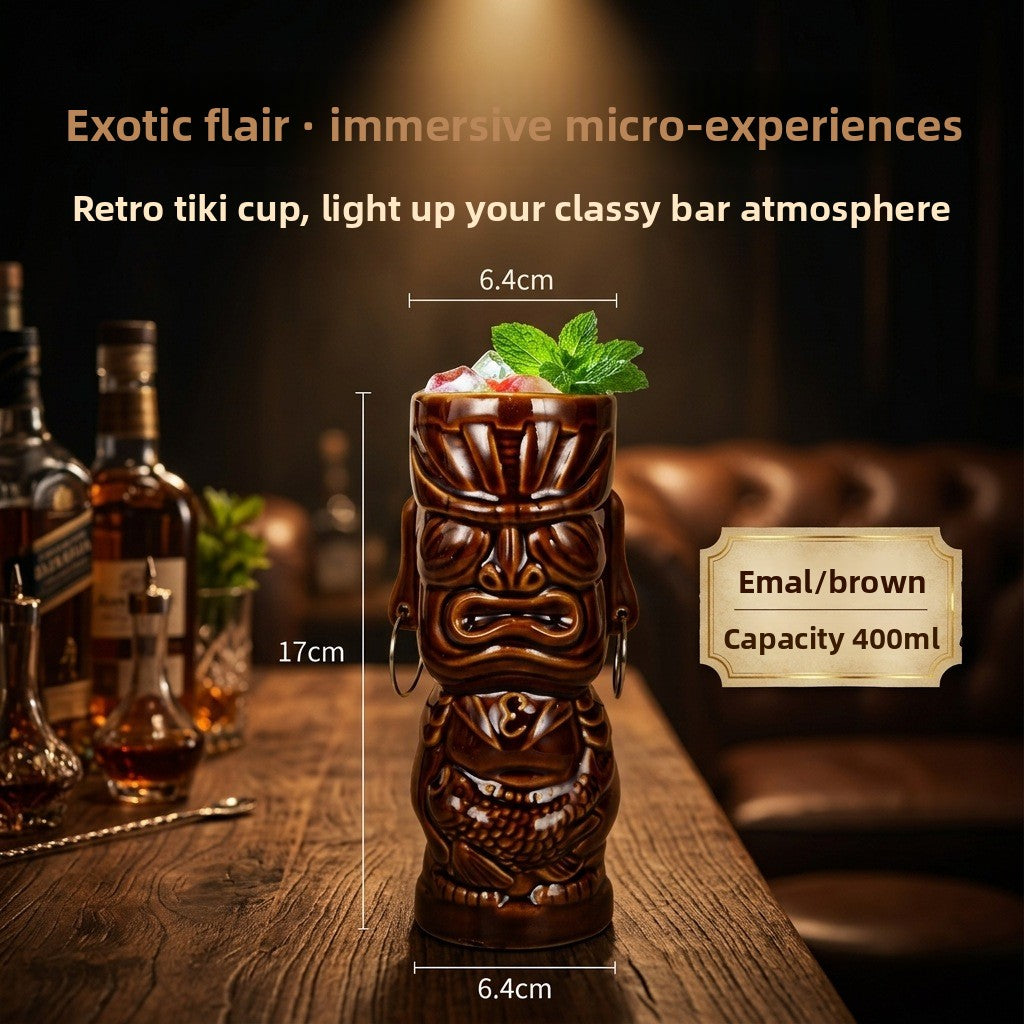 Creative Themed Ceramic Cocktail Cups