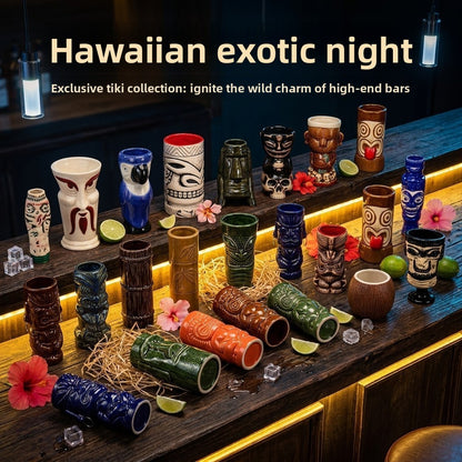 Creative Themed Ceramic Cocktail Cups