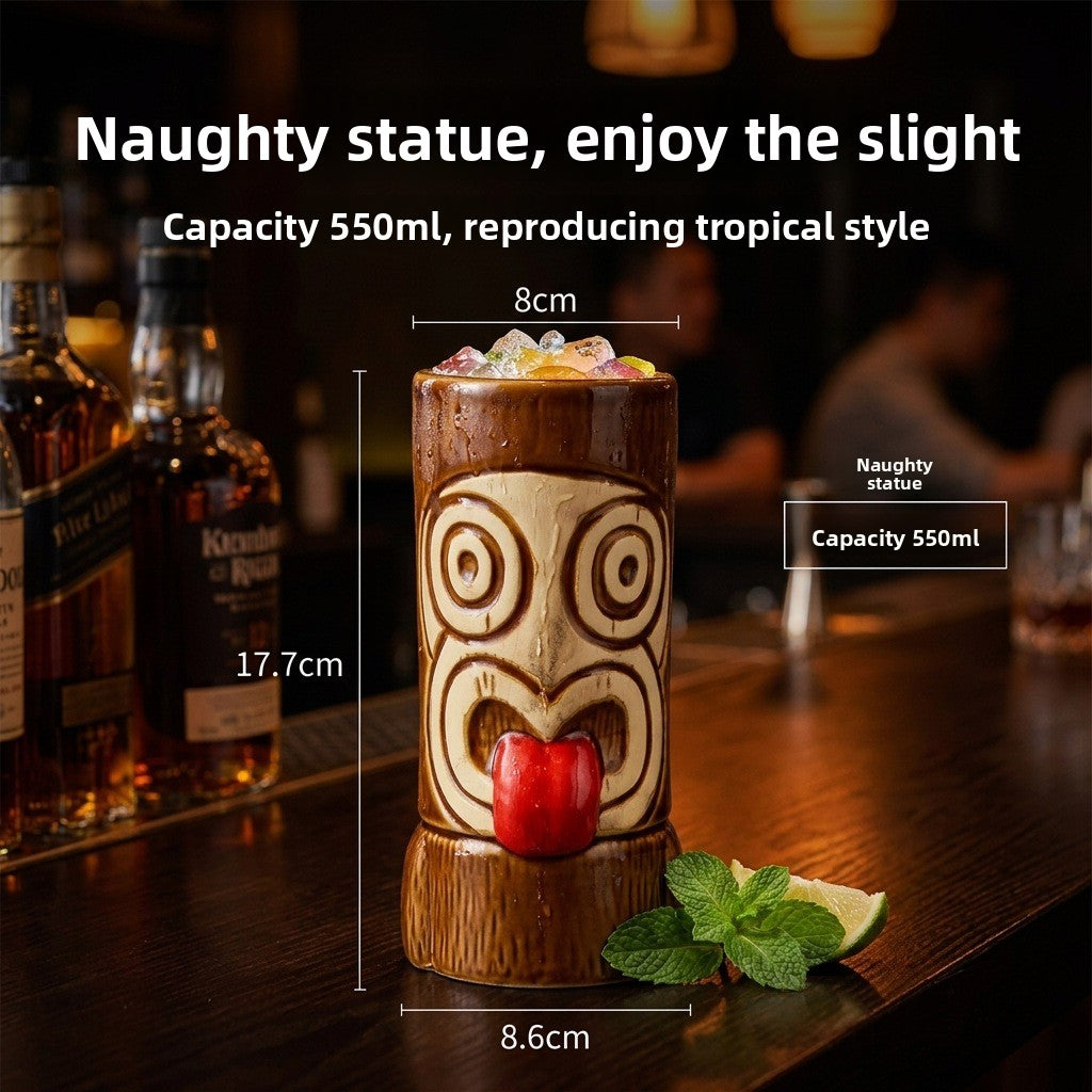 Creative Themed Ceramic Cocktail Cups